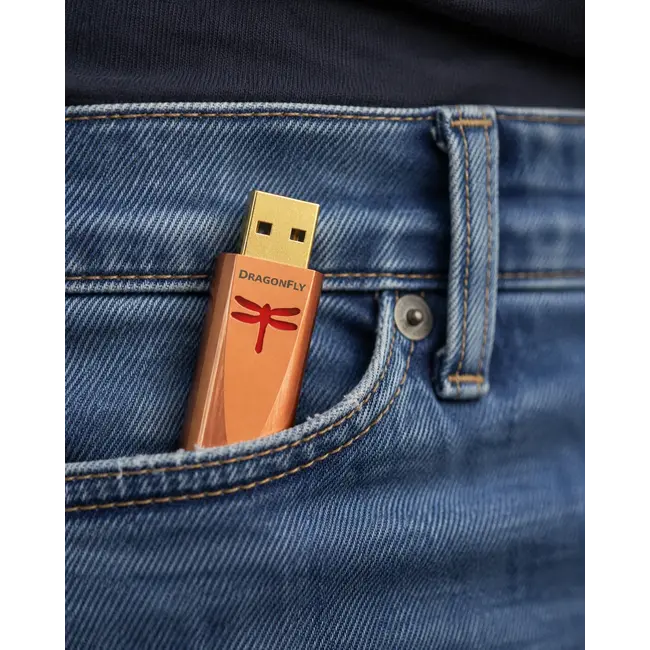 AudioQuest DragonFly Copper USB-DAC en hoofdtelefoonversterker - Outlet Store