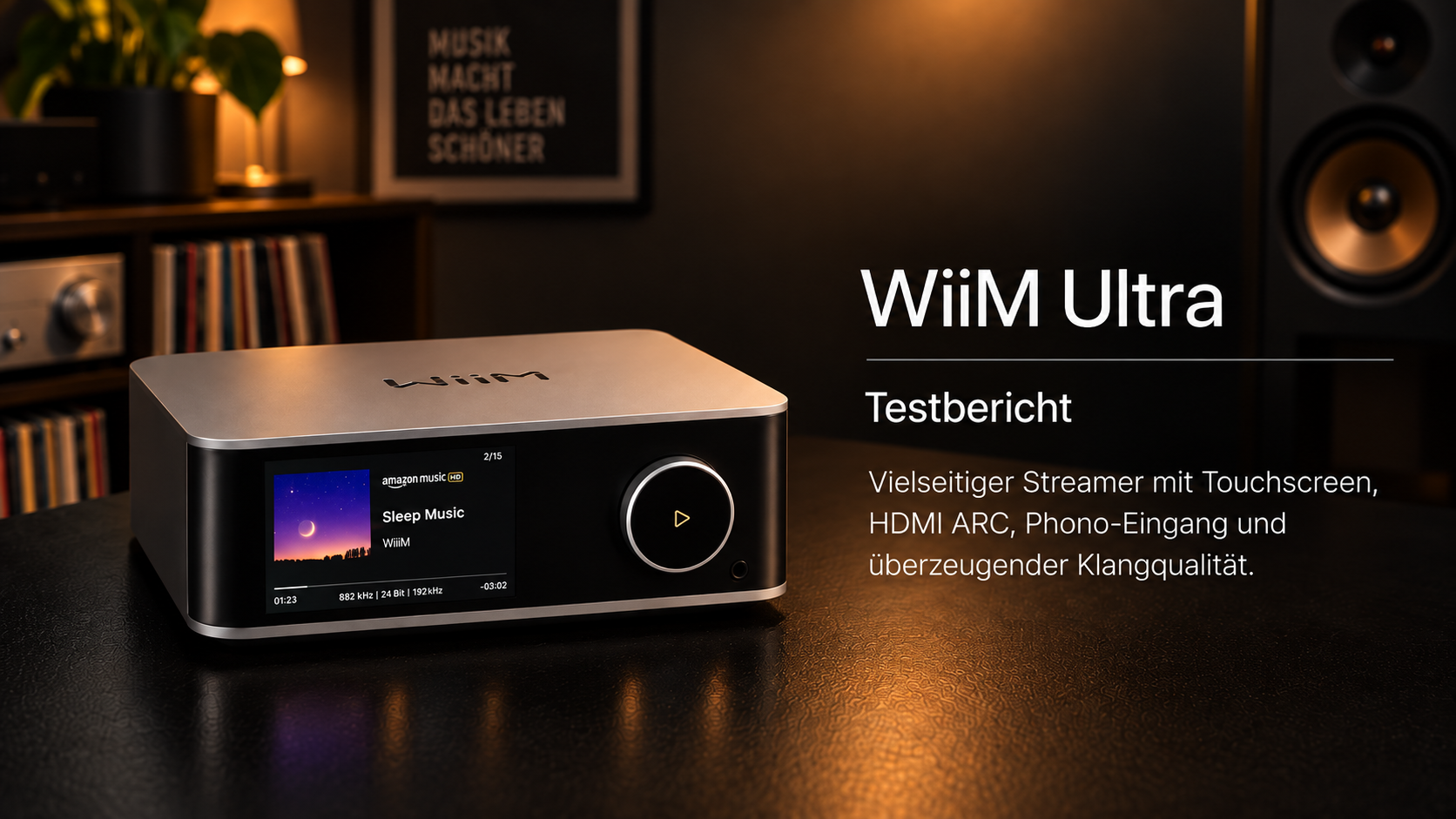 WiiM Ultra Test – außergewöhnlich vielseitiger Streamer, DAC und Vorverstärker