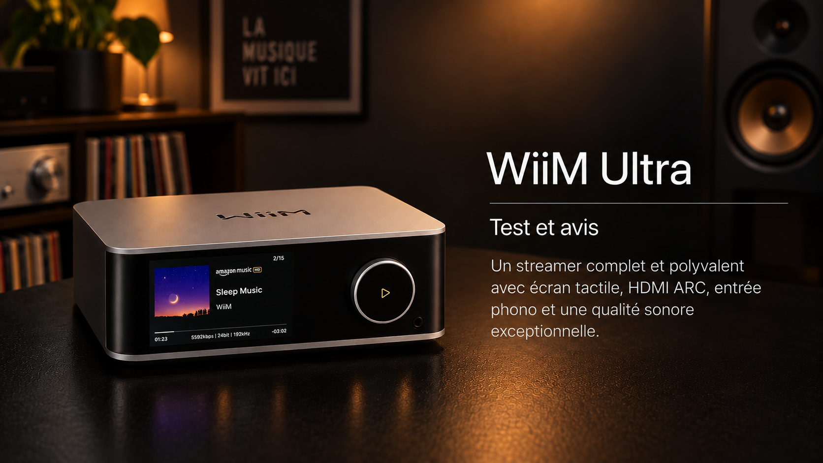 WiiM Ultra – test d'un streamer, DAC et préamplificateur particulièrement polyvalent
