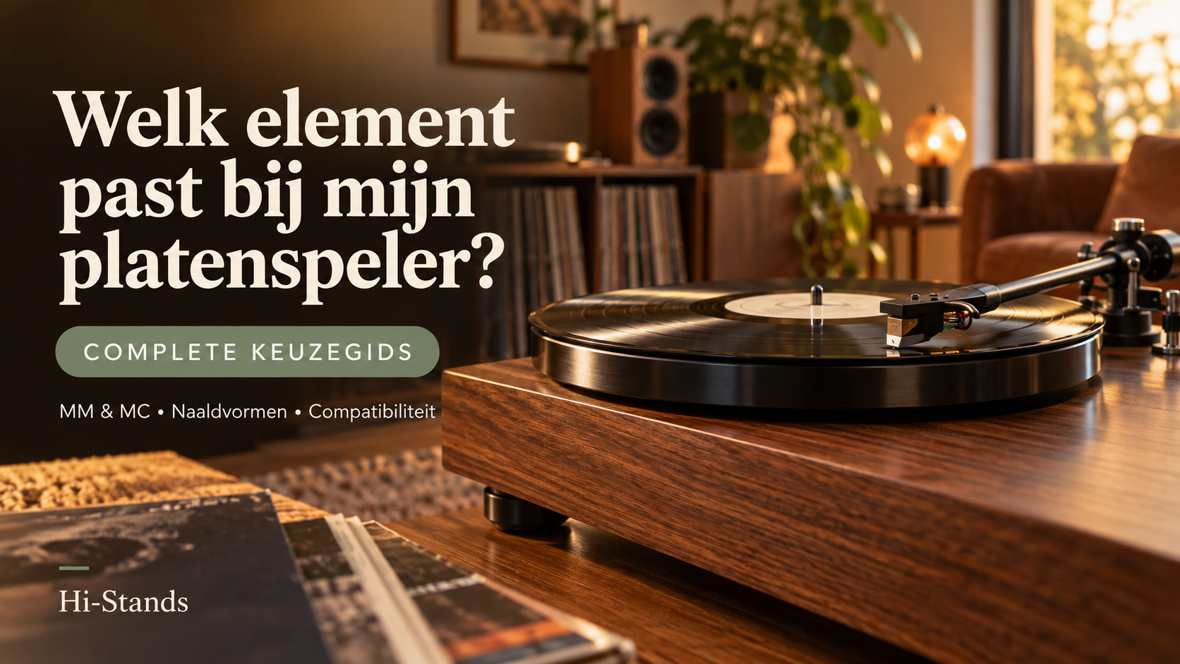 Welk element past bij mijn platenspeler? Complete keuzegids