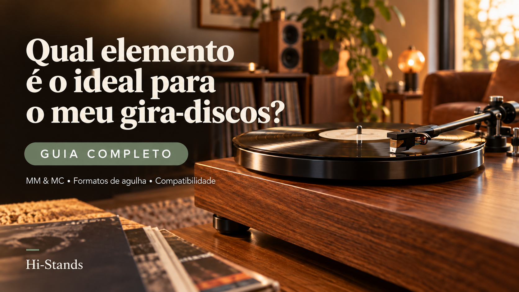 Que célula escolher para o meu gira-discos? Guia completo