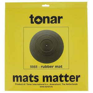 Tonar Tonar Rubber turntable mat