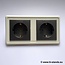 Furutech FP-SWS-D (G) Gold – Doppel-Schuko-Wandsteckdose