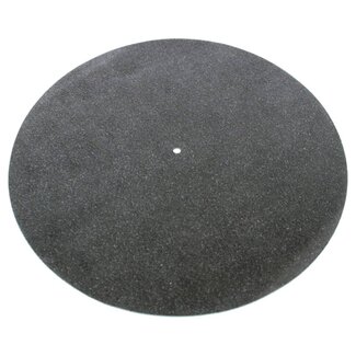 Tonar Tapis de platine en cuir noir
