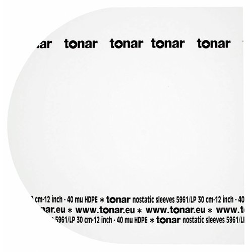 Tonar Nostatic sleeves 12 inch" (30 cm) LP records Tonar Nostatic sleeves 12 inch" (30 cm) LP records