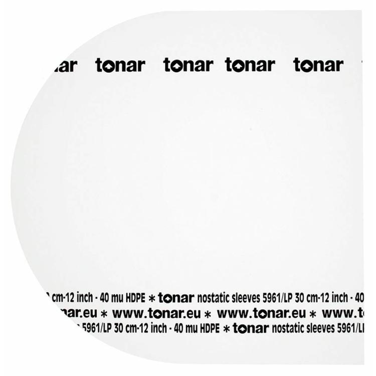 Tonar Nostatic sleeves 12 inch" (30 cm) LP records