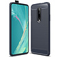 OnePlus 7 Pro Brushed Carbon Blue Case