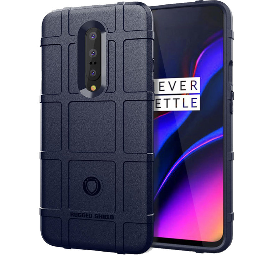 OnePlus 7 Pro Case Pro Robustes Schild Blau