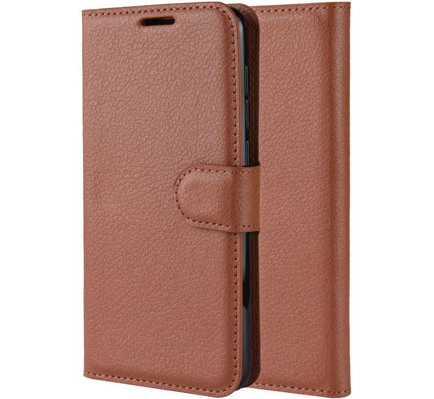 OnePlus 7 Pro Wallet Flip Case Braun