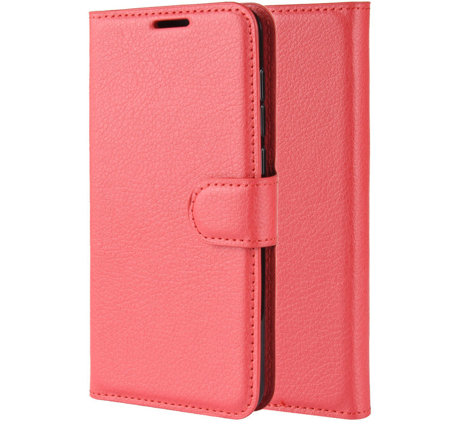 OnePlus 7 Pro Hoesje Wallet Flip Case Rood