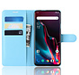 OnePlus 7 Pro Hoesje Wallet Flip Case Blauw