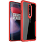 OnePlus 7 Pro Hybrid Bumper Case Red