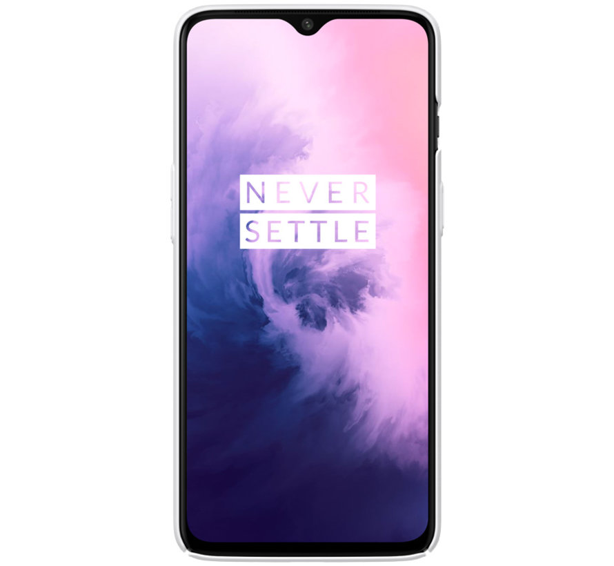 OnePlus 7 Case Frosted Shield White