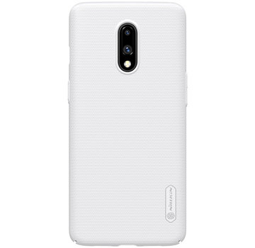 Nillkin OnePlus 7 Hoesje Frosted Shield Wit