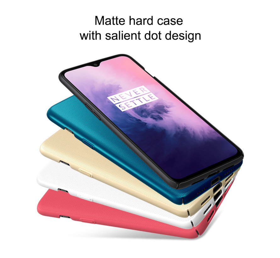 OnePlus 7 Case Frosted Shield White