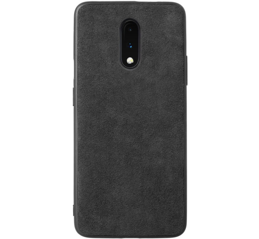 OnePlus 7 Hoesje Premium Alcantara