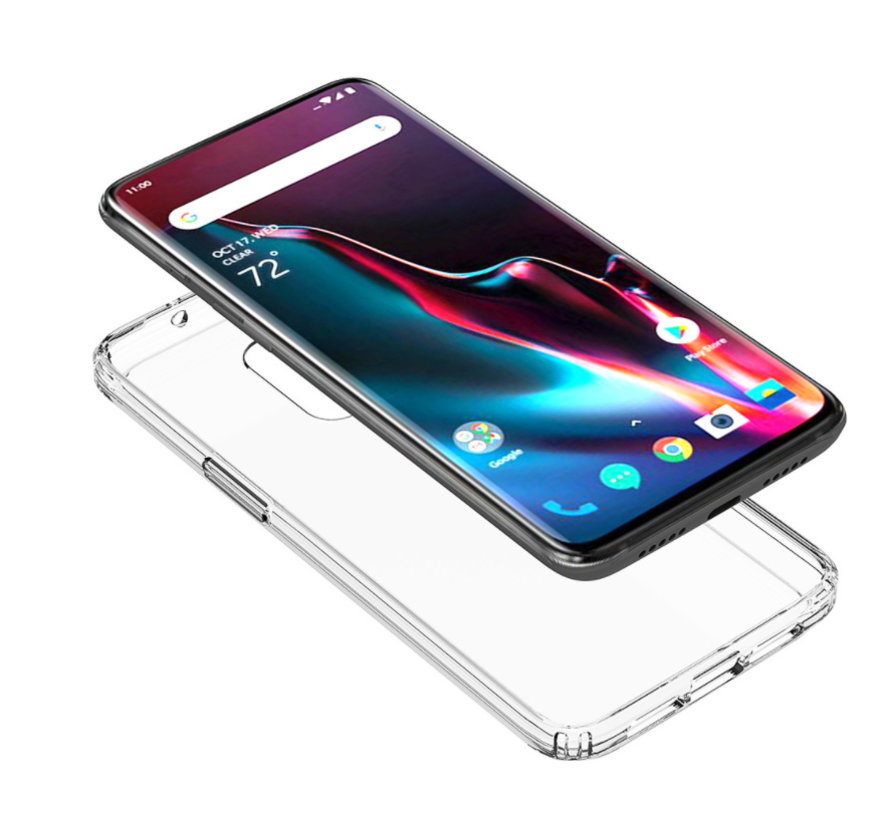 OnePlus 7 TPU Transparent Bumper Case