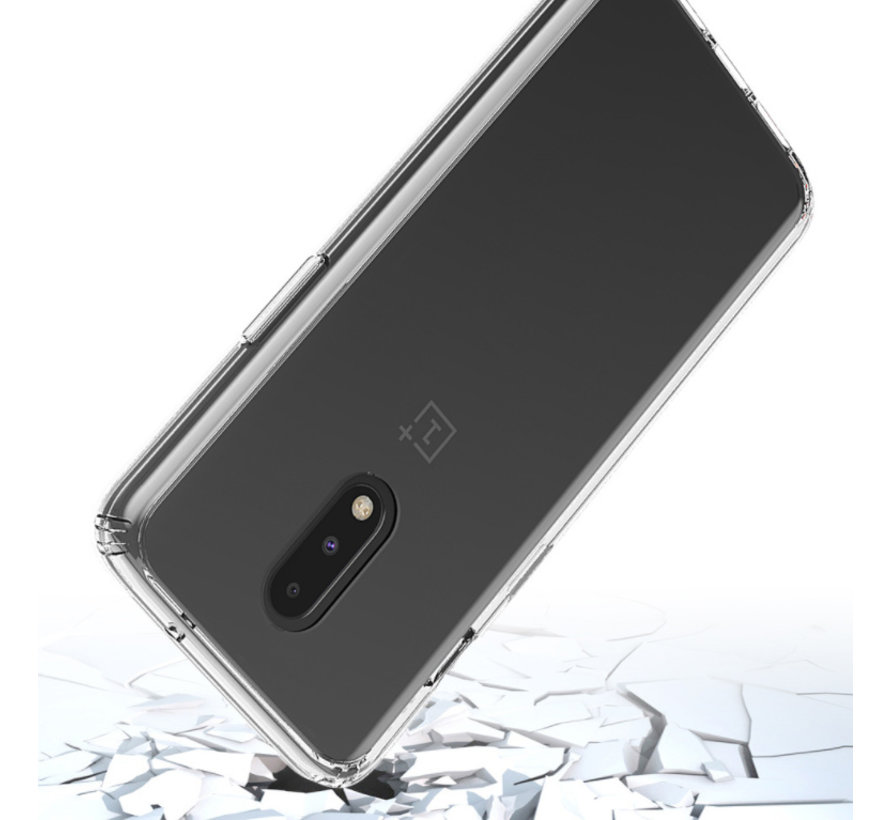 OnePlus 7 Hoesje Bumper TPU Transparant