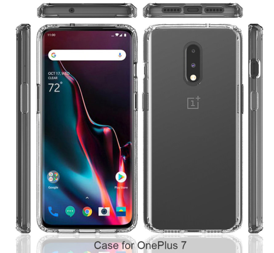 OnePlus 7 Bumper TPU Black Case