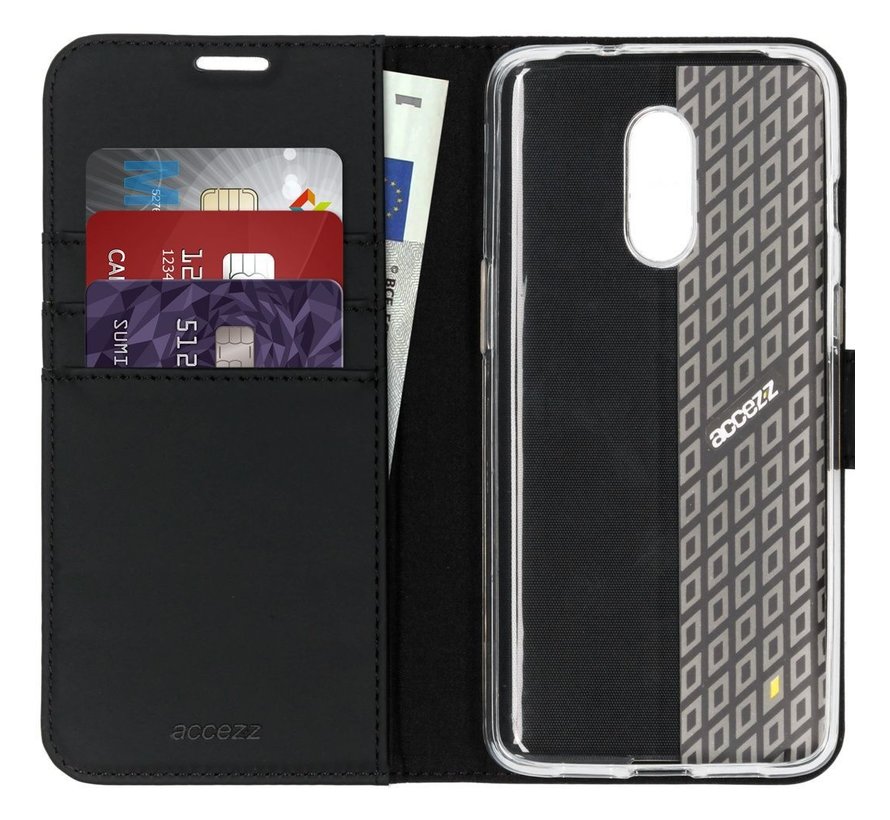 OnePlus 7 Wallet Hoesje Zwart