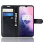 OnePlus 7 Wallet Flip Case Black