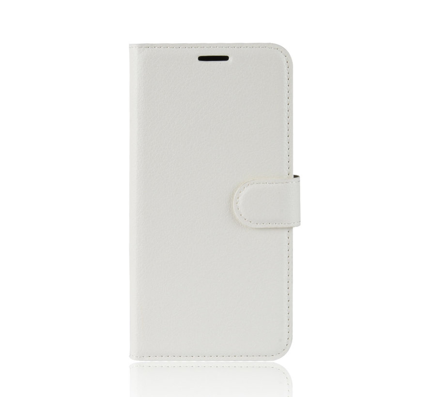 OnePlus 7 Hoesje Wallet Flip Case Wit