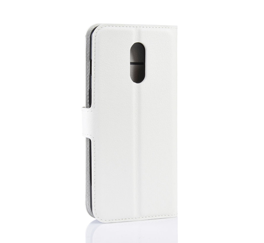 OnePlus 7 Hoesje Wallet Flip Case Wit