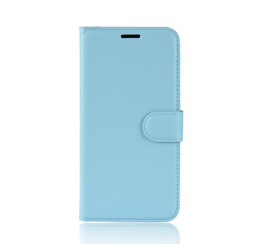 OnePlus 7 Hoesje Wallet Flip Case Blauw