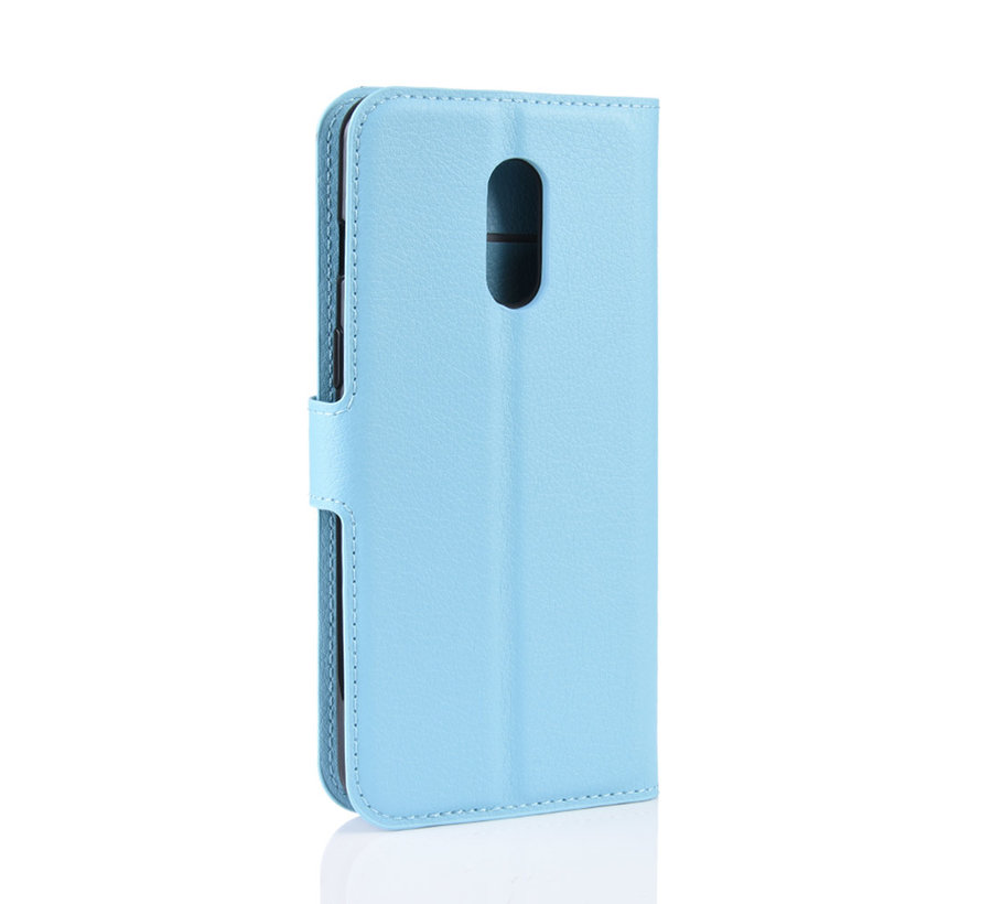 OnePlus 7 Wallet Flip Case Blue Case