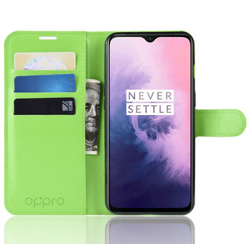 ProGuard OnePlus 7 Wallet Flip Case Grün