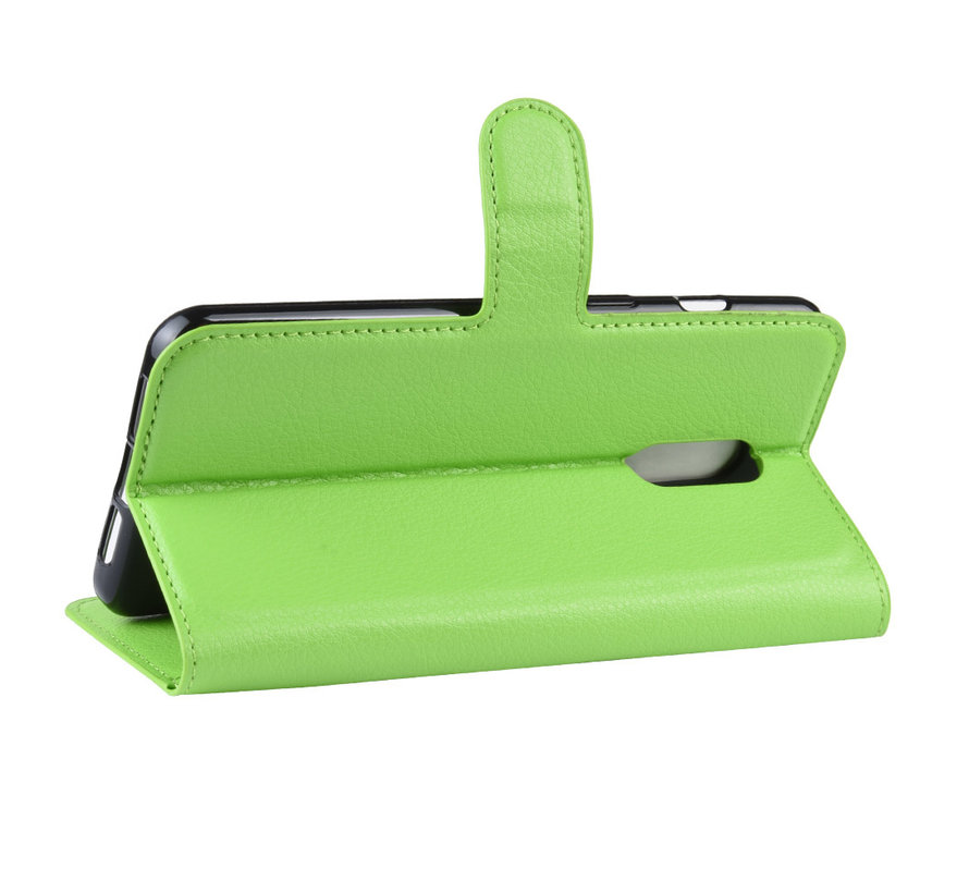 OnePlus 7 Wallet Flip Case Green