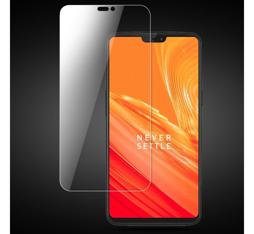 OnePlus 6 Displayschutzfolie 2.5D aus gehärtetem Glas