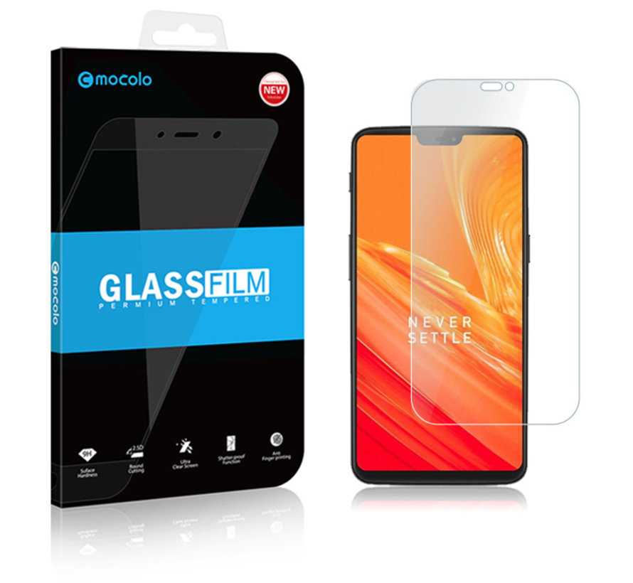 OnePlus 6 Displayschutzfolie 2.5D aus gehärtetem Glas