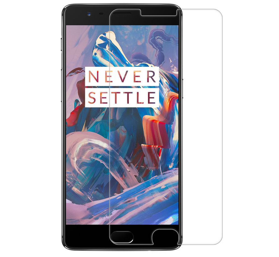 OnePlus 3 / 3T Displayschutzfolie 2.5D gehärtetes Glas