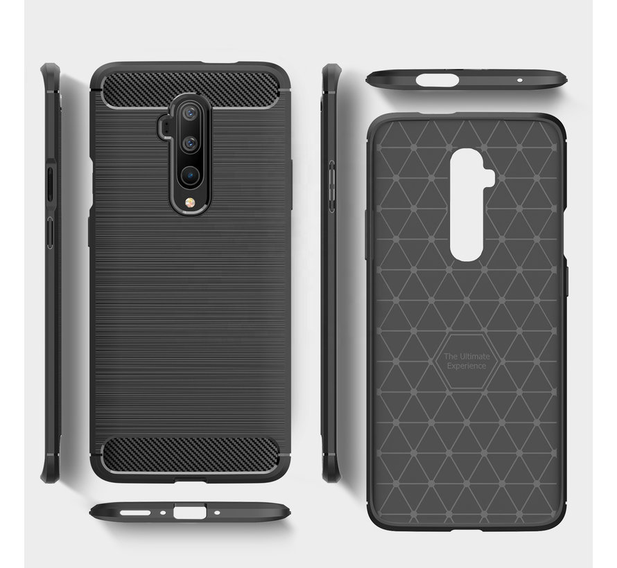 OnePlus 7T Pro Case Brushed Carbon Black