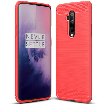 ProGuard OnePlus 7T Pro Case Brushed Carbon Red