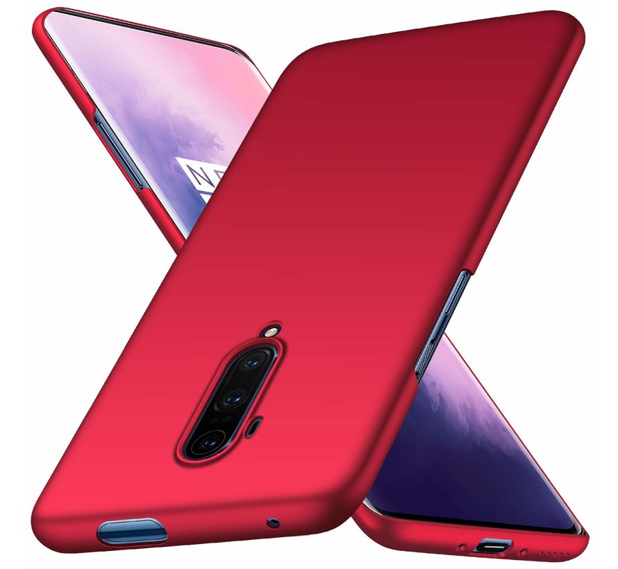 OnePlus 7T Pro Hoesje Ultra Slim Grip Rood