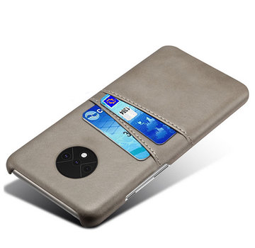 ProGuard OnePlus 7T Case Slim Leder Kartenhalter Grau