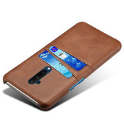 ProGuard OnePlus 7T Pro Case Slim Leather Card Holder Brown