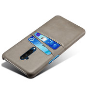 ProGuard OnePlus 7T Pro Case Slim Leather Card Holder Gray