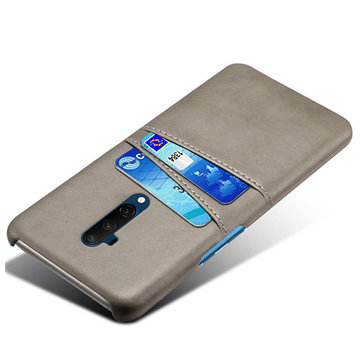 ProGuard OnePlus 7T Pro Case Slim Leather Card Holder Gray