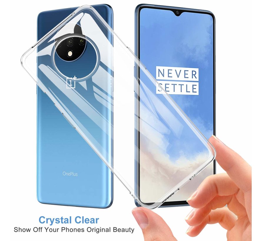 OnePlus 7T Hoesje TPU Transparant