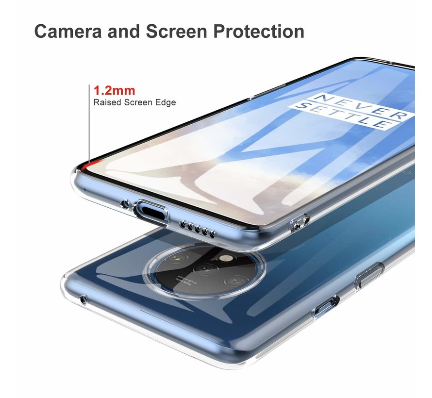 OnePlus 7T TPU-Hülle Transparent