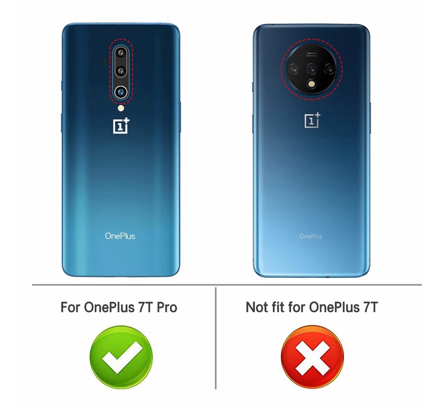 OnePlus 7T Pro Hoesje TPU Transparant