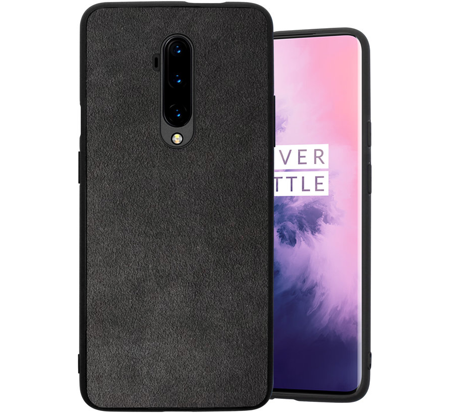 OnePlus 7T Pro Hoesje Premium Alcantara