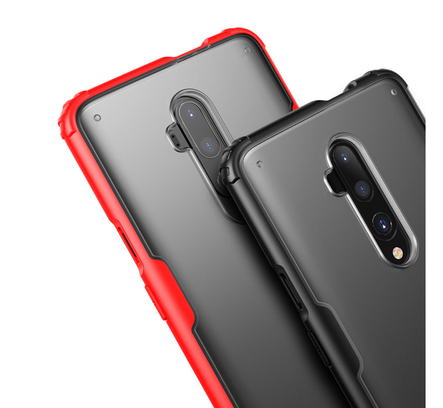 OnePlus 7T Pro Merge Bumper Hoesje Rood