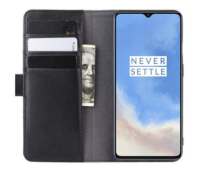 ProGuard OnePlus 7T Wallet Case Genuine Leather Black