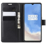 ProGuard OnePlus 7T Wallet Flip Case Schwarz