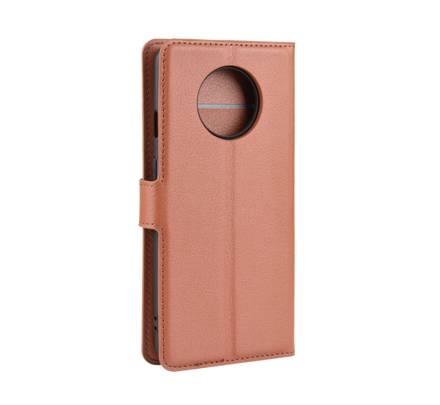 OnePlus 7T Wallet Flip Case Brown