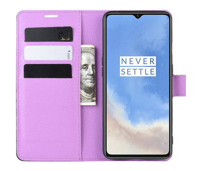 ProGuard OnePlus 7T Wallet Flip Case Lila